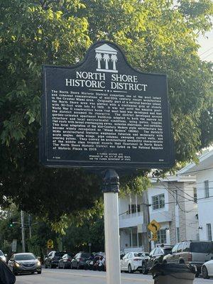 North Shore Historic District Marker