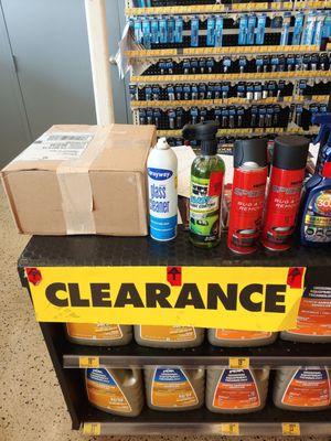 Clearance items