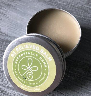 "Be Relieved" CBD Balm 150 mg 
Farm Grown and Processed