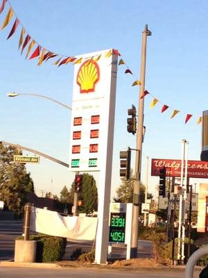 It's now a shell station