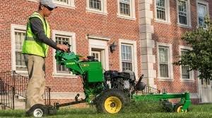 One of our 36 inch walk-behind mowers.