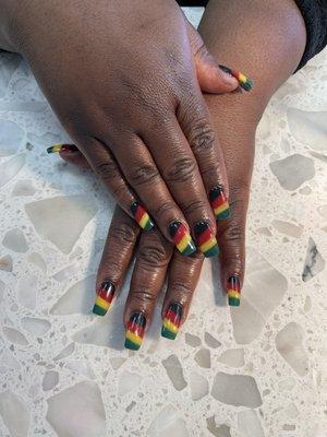 Jamaican flag