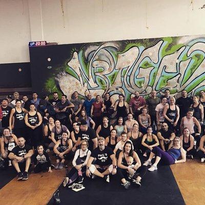 Crossfit Flemington Community WODing for Coach Phil's Birthday