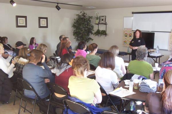 Teaching the Art of Reflexology Class of 24