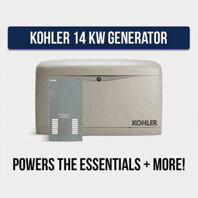 14 KW Kohler Generator Installation Experts