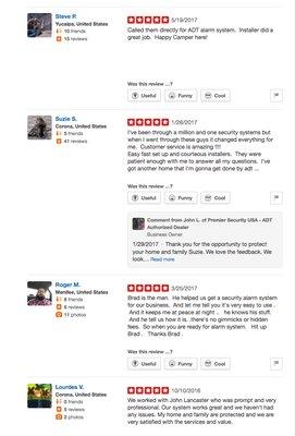 New location to Yelp!.. Check out reviews from our corp office.