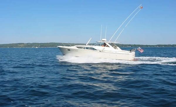 The 35 foot Chris Craft "Miles High"