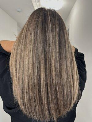 Caramel balayage