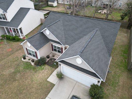 Charcoal Architectural Shingles!