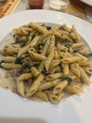 Portofino with spinach