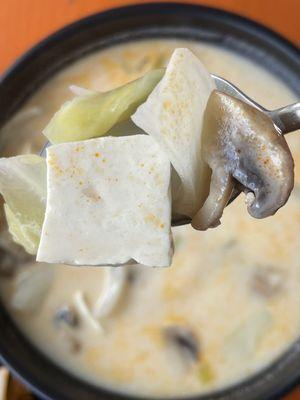 Tom Kha Soup with tofu