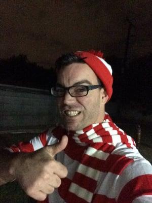 Yup, Waldo takes a cab.