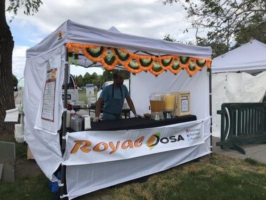 Dosa Food Stall 8am-2pm Saturday  Royal mango lassi Indian lemonade