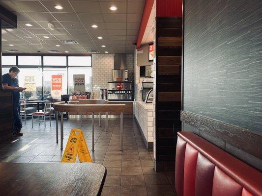 Arby's Dining Area