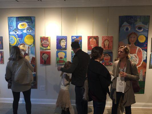 Gallery Opening for the Children's Art Class