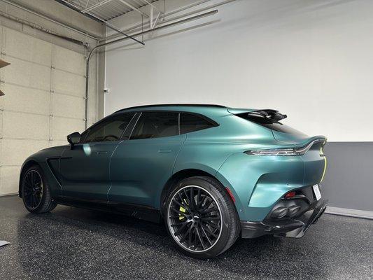 Full Matt PPF on a 2023 Aston Martin DBX 707