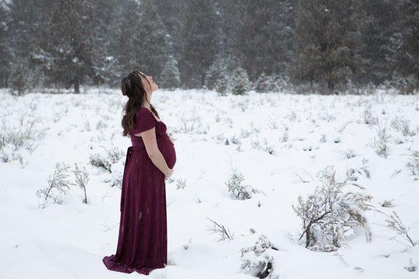 Maternity session - McCall, Idaho