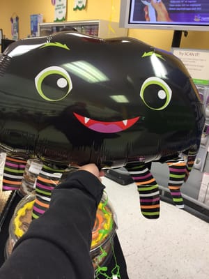 Adorable spider ballon!