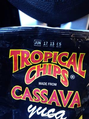 Expired cassava chips