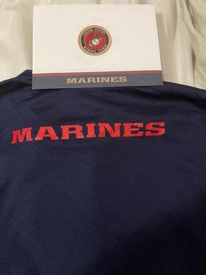 May 5th 2022 the day i swore into the Marines! Thank you a bunch Britney!!!!