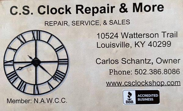 C S Clock Repair