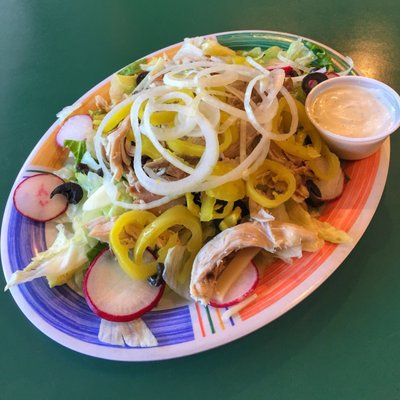 Rotisserie Chicken Salad: Pollo Pizza