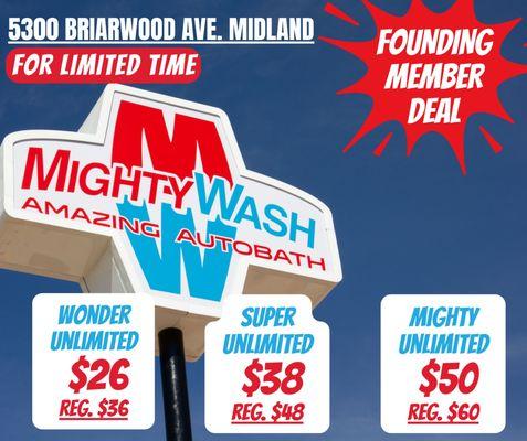 Our new location is open! Don't miss our Founding Member Deal! BIG SAVINGS!