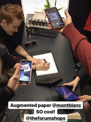 Augmented Paper experience