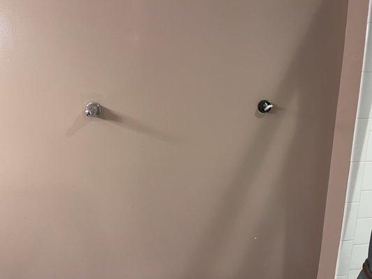 Broken towel holder in master bath