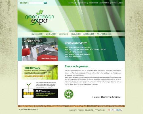 Award winning website design