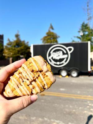 Butterscotch Pumpkin Scone