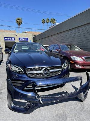 New Bumper 2020 Mercedes Benz E450