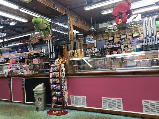 Front Counter and Ice Cream Windows