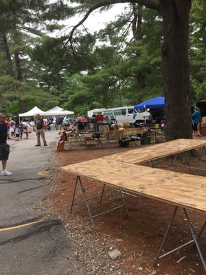 Grafton Flea Market -- 296 Upton Street / Route 140, Grafton                    Outdoor Selling Area