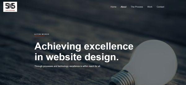 5x5 Site Design