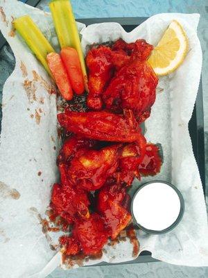 Buffalo Wings
 Try all our wing flavors!!!