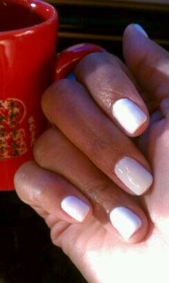 Gelish white by Tommy