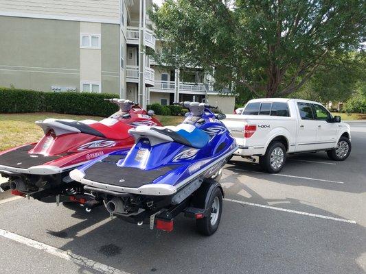 Bought two 2012 Waverunners and trailer from Aaron and Ammon.  Great machines.  Fair price, great service.  These guys know their stuff!