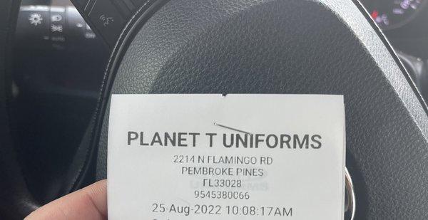 Planet T Uniforms