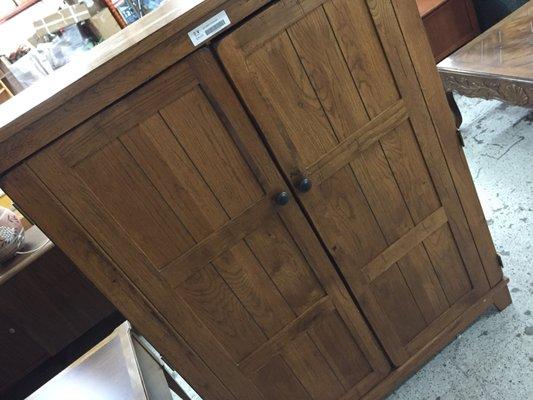 An old TV cabinet waiting to be up cycled