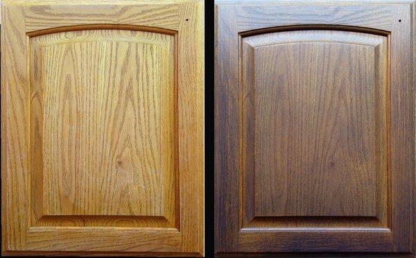 Cabinet door Before and After