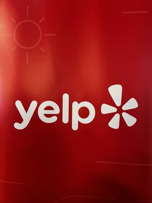 Yelp event banner