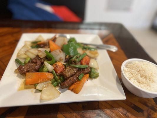 Beef with XO Sauce