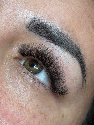 Eyelashes extensions