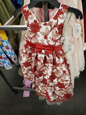 Size 5 girl's festive dress