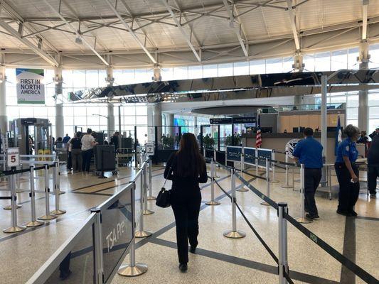 TSA Checkpoint - Hobby Airport