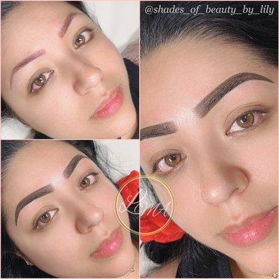 Ombré brows