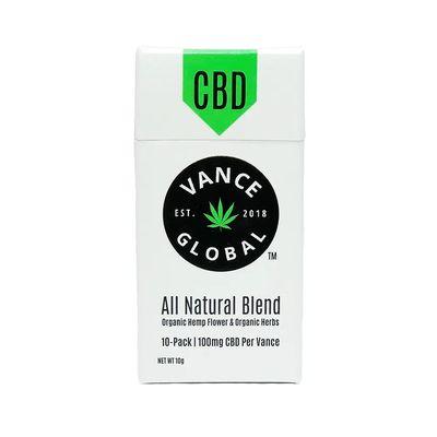 All Natural Blend 1000mg of CBD Hemp Cigarettes with Lavender.