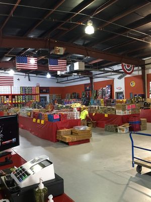 Family-owned, incredible deals, largest selection of fireworks, and all in the A/C! From aerial fireworks to sparklers, we got it all!