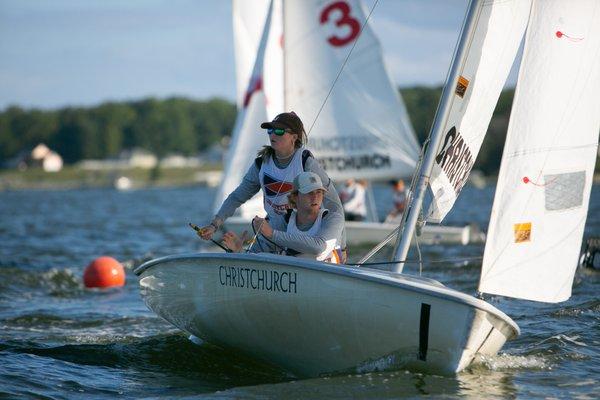 Christchurch has a national championship sailing team.